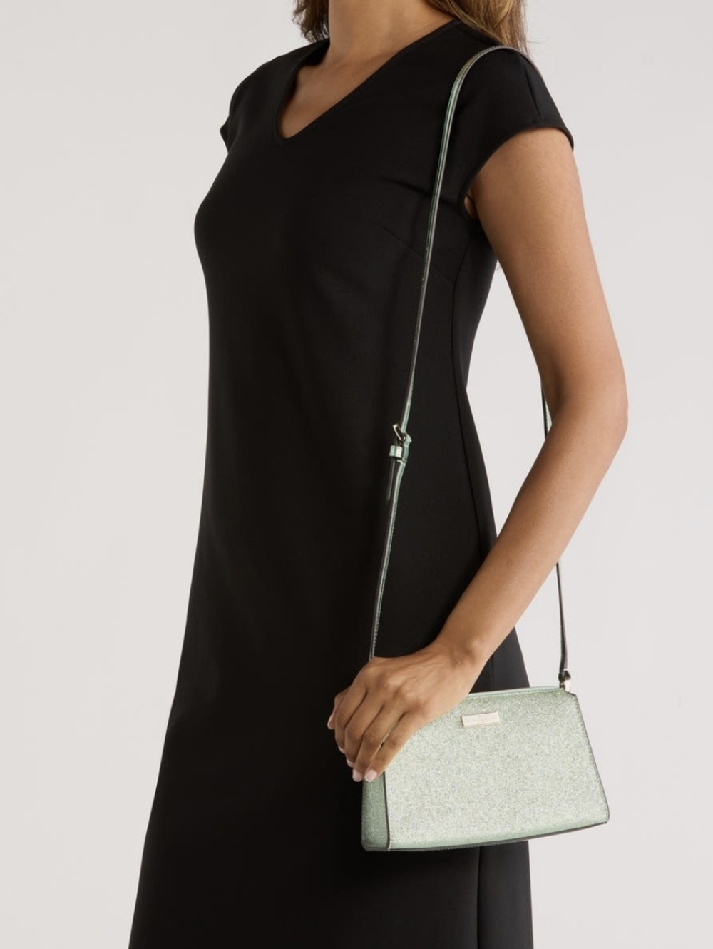 Kate Spade NY Kenzie Glitter Mini Crossbody Bag NWT